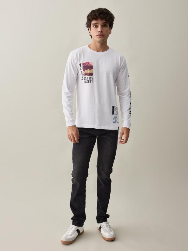 In Side Jeans Básicos Gris Oscuro