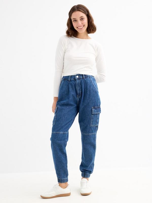 In Side Jeans Cargo Slouchy