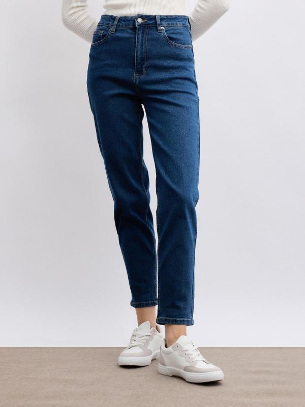 In Side Jeans Mom Slim Denim