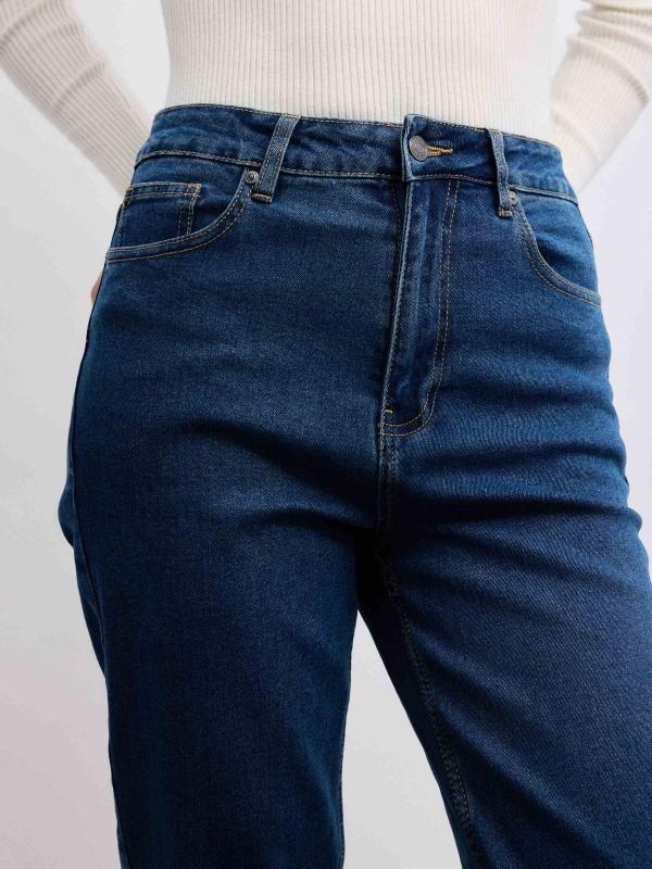 In Side Jeans Mom Slim Denim