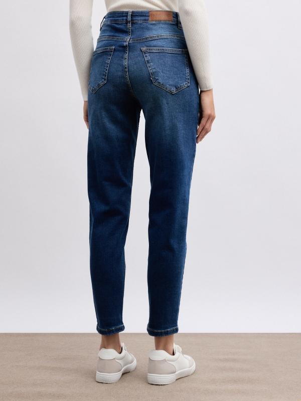 In Side Jeans Mom Slim Denim Modernos