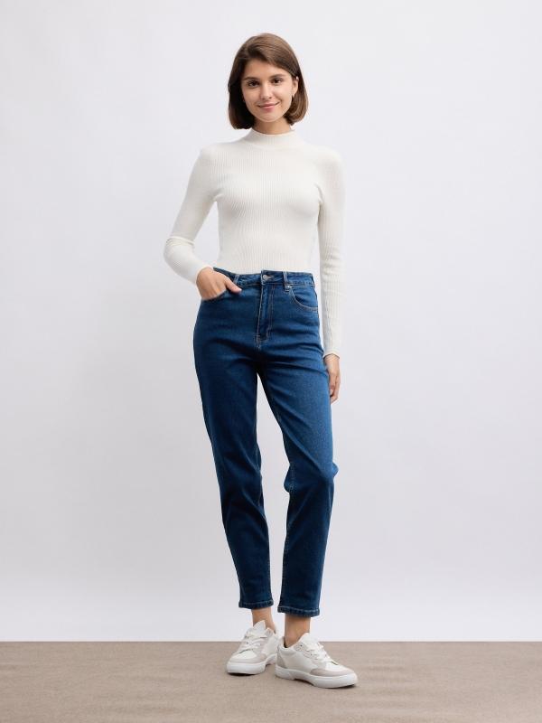 In side Jeans mom slim denim