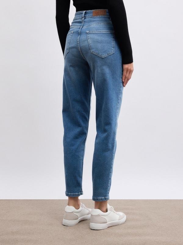In Side Jeans Mom Slim High Rise