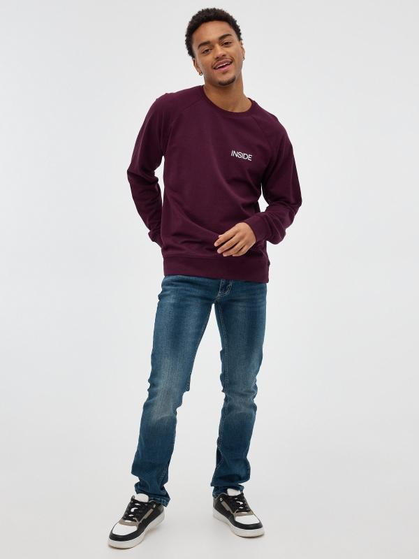 In side Jeans regular azul oscuro