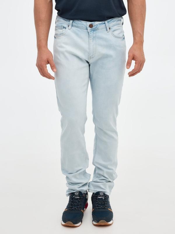 In Side Jeans Regular Denim Azul