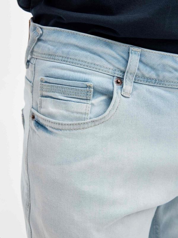 In Side Jeans Regular Denim Azul