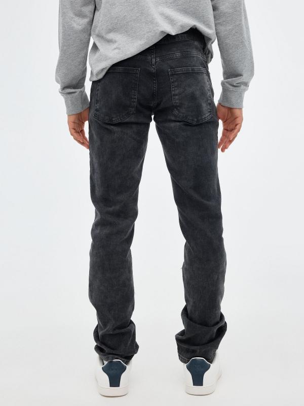 In Side Jeans Regular Negro