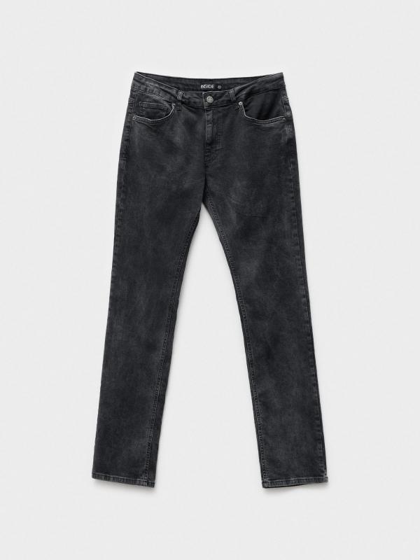 In Side Jeans Regular Negro