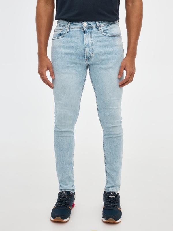 In Side Jeans Skinny Azul Claro