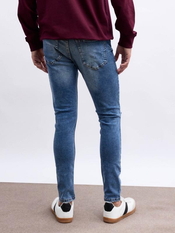 In Side Jeans Skinny Bajos Rotos