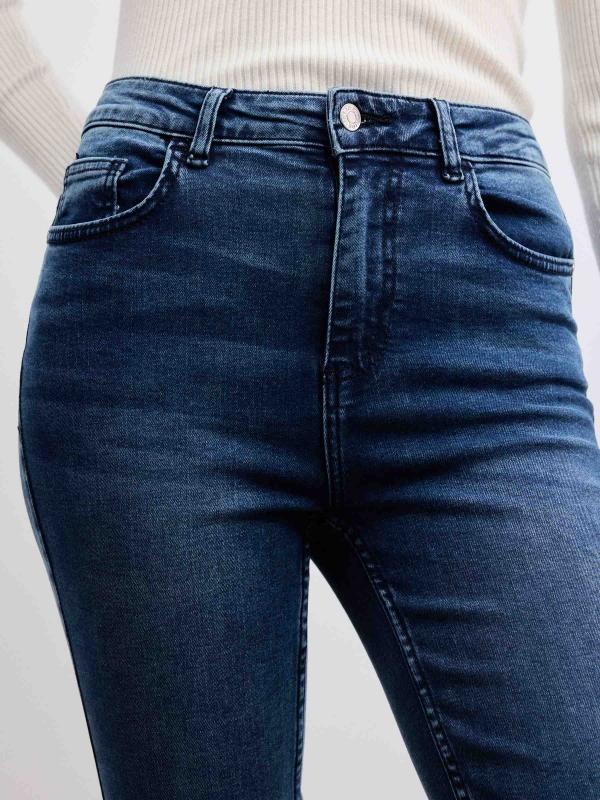 In Side Jeans Skinny Básicos Azul