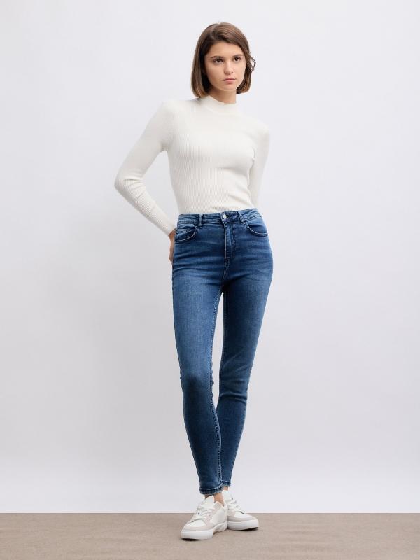 In side Jeans skinny básicos azul
