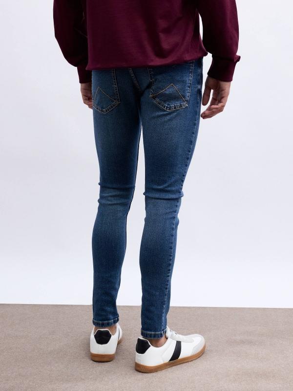 In Side Jeans Skinny Con Rotos