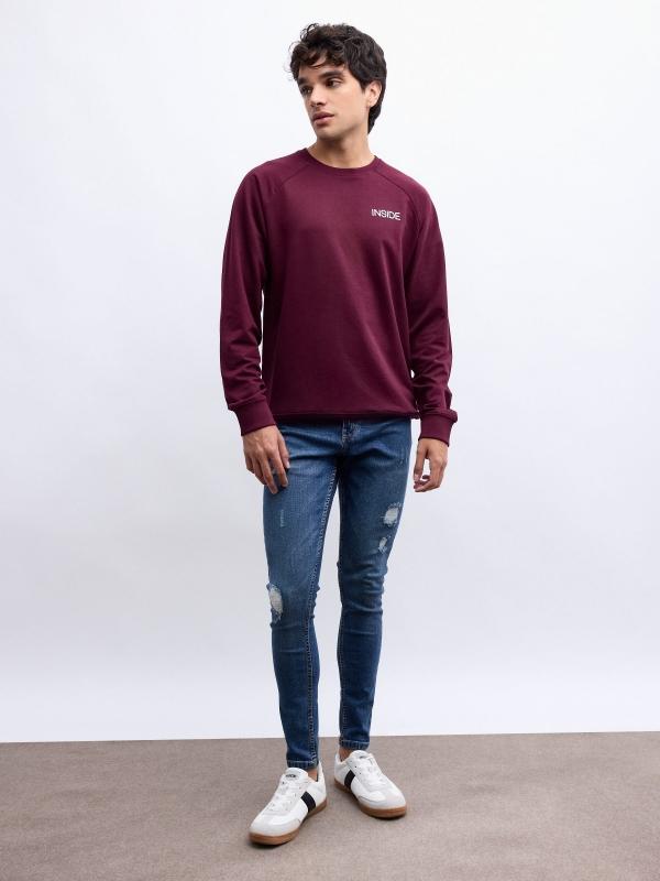 In side Jeans skinny con rotos