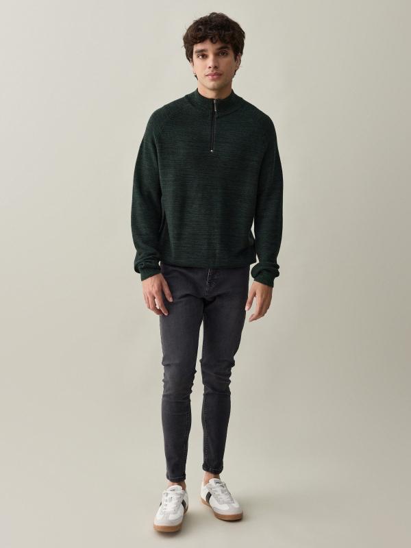 In side Jeans skinny denim oscuro