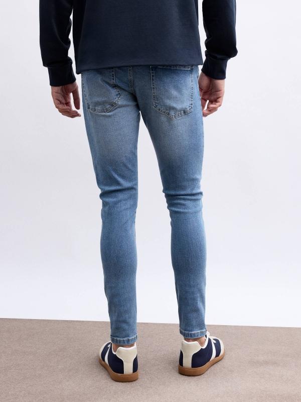 In Side Jeans Skinny Denim Rotos