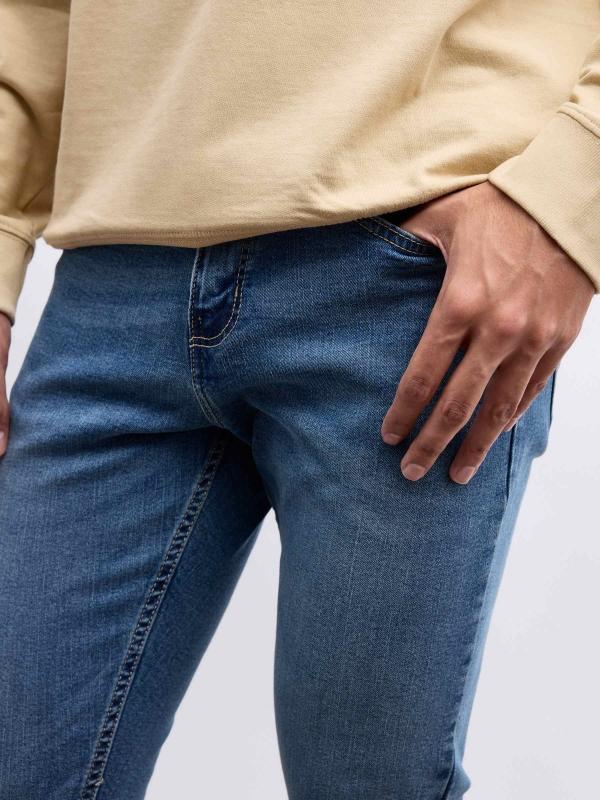 In Side Jeans Skinny Desgastados