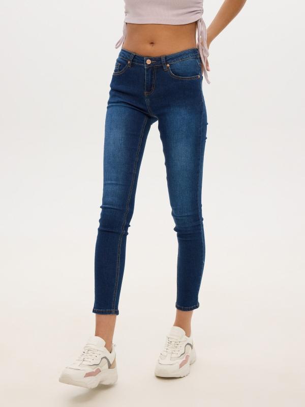 In Side Jeans Skinny Mid Rise