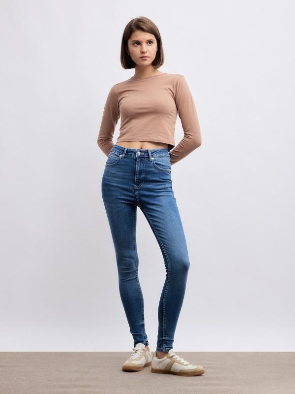 In side Jeans skinny push up