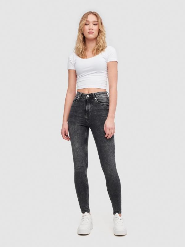 In side Jeans skinny push up