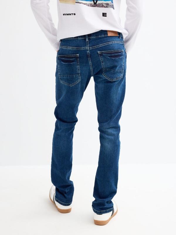 In Side Jeans Slim Azul