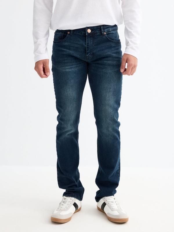 In Side Jeans Slim Azul Marino
