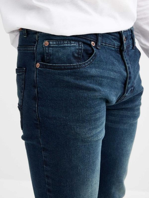 In Side Jeans Slim Azul Marino