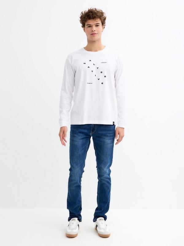 In side Jeans slim azul