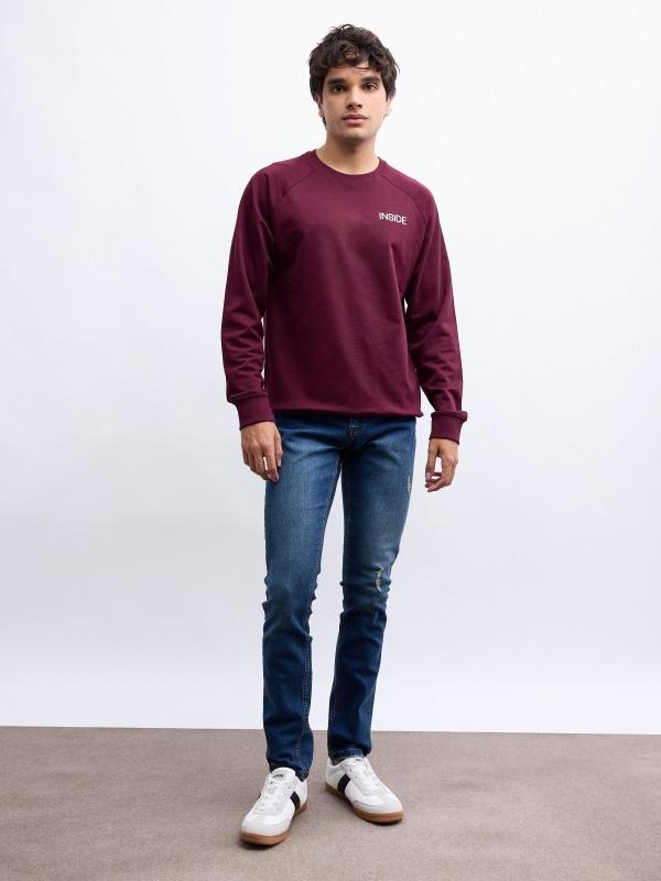 In side Jeans slim básicos denim