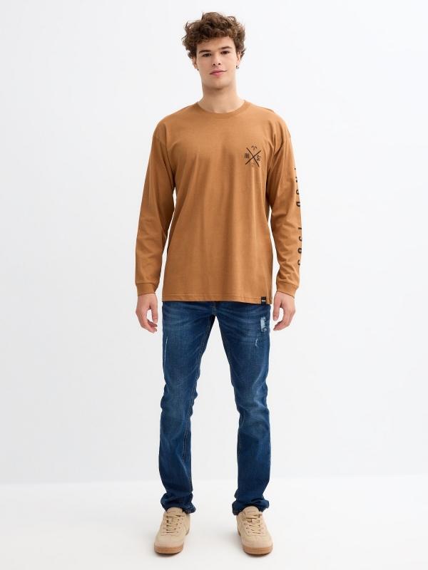 In side Jeans slim denim oscuro