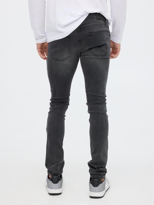 In Side Jeans Slim Gris