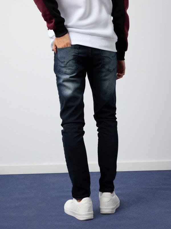 In Side Jeans Slim Oscuros