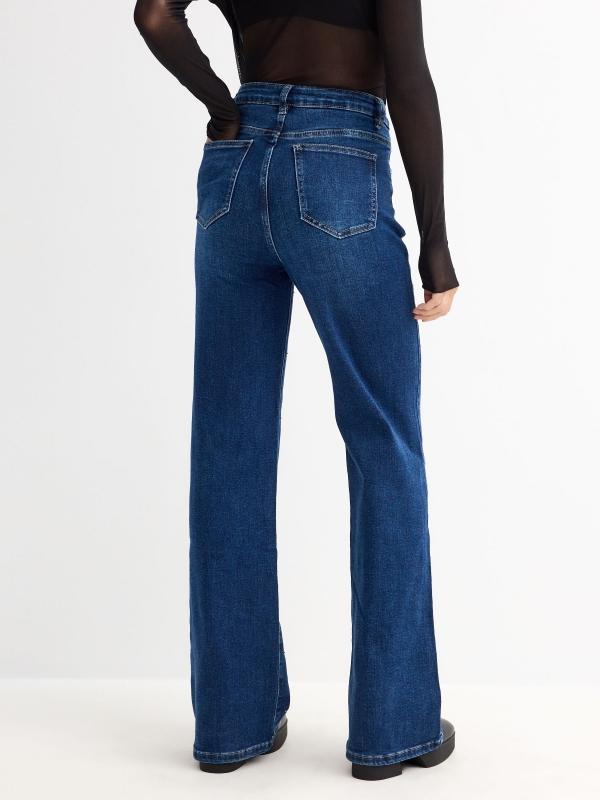 In Side Jeans Straight Con Brillo