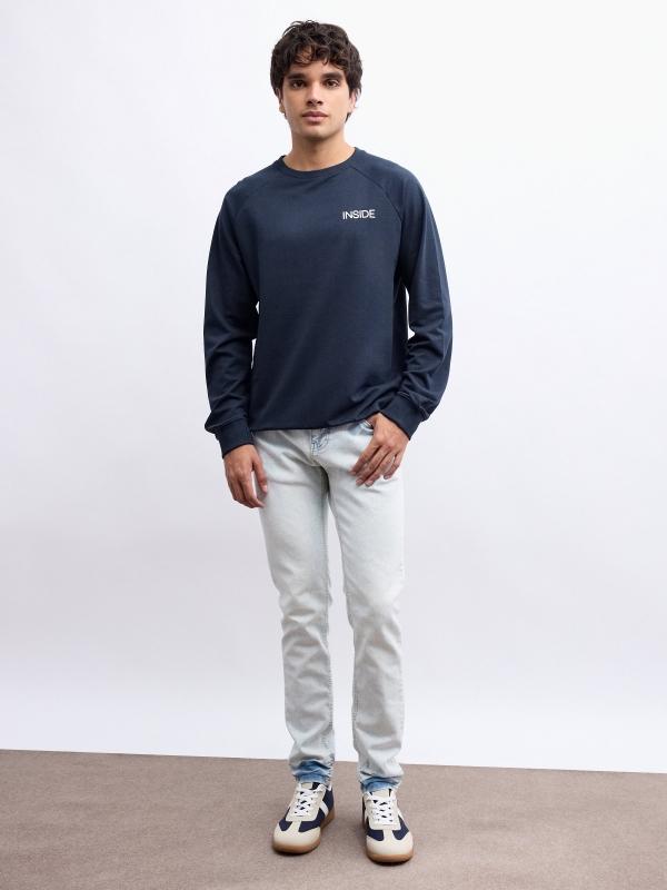 In side Jeans super slim azul claro