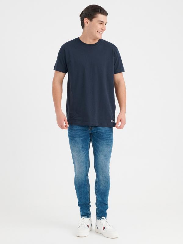 In side Jeans super slim azul lavado