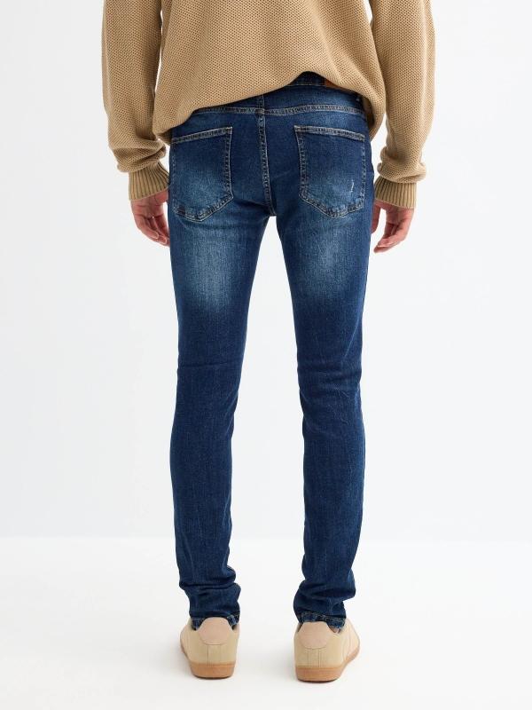 In Side Jeans Super Slim Denim Desgastados
