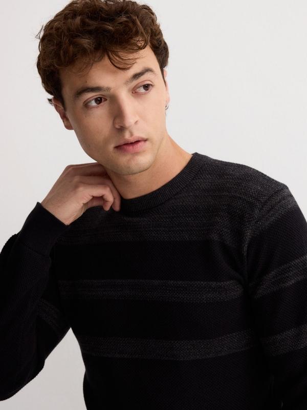 In Side Jersey Básico De Color Block