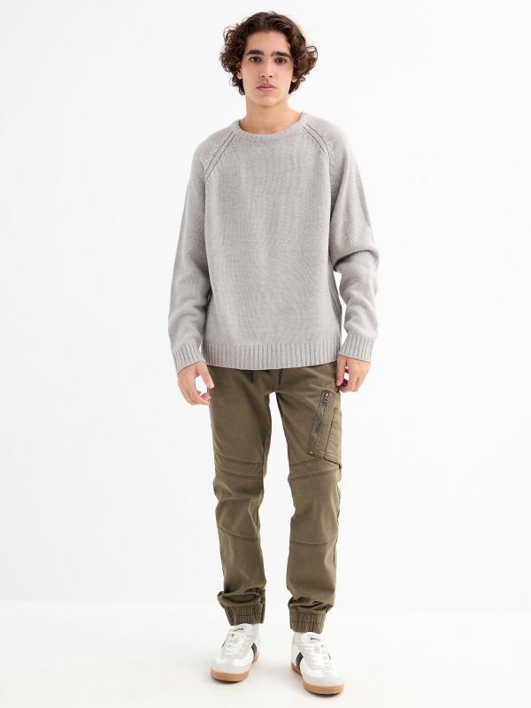 In Side Jersey Básico De Punto