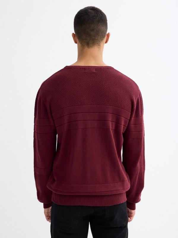 In Side Jersey Básico Textura Rayas