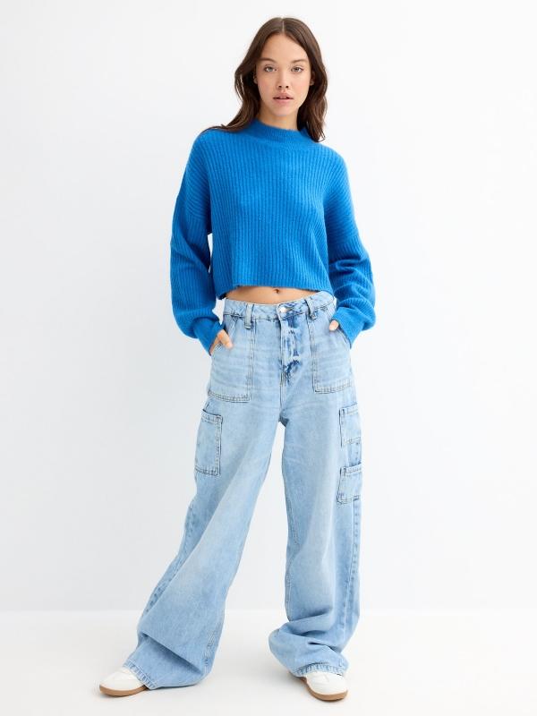 In Side Jersey Canalé Cuello Perkins