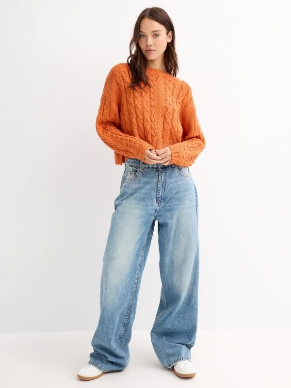 In Side Jersey Cuello Redondo Ochos