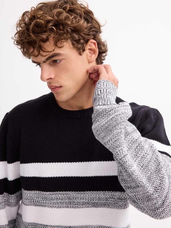 In Side Jersey De Rayas De Torzal