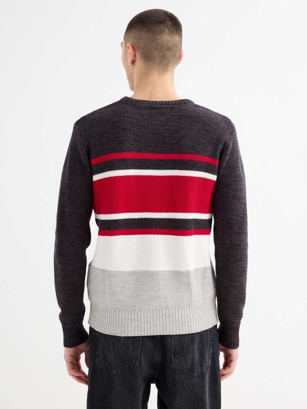 In Side Jersey Estampado Rayas