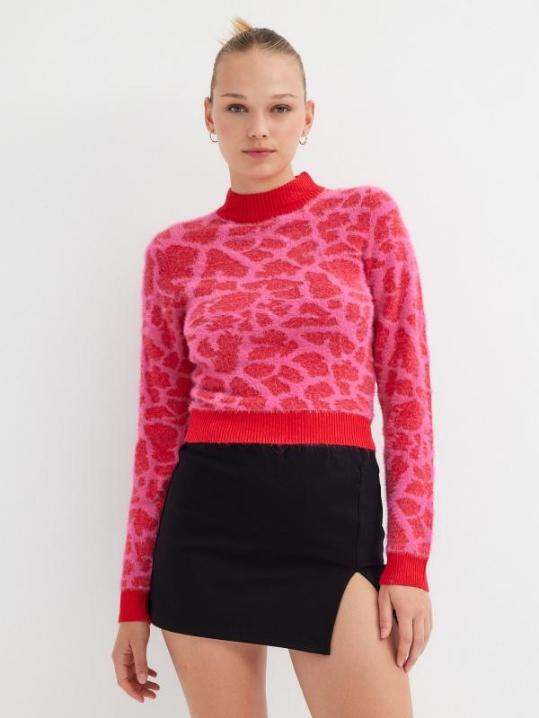 In Side Jersey Jacquard De Pelo