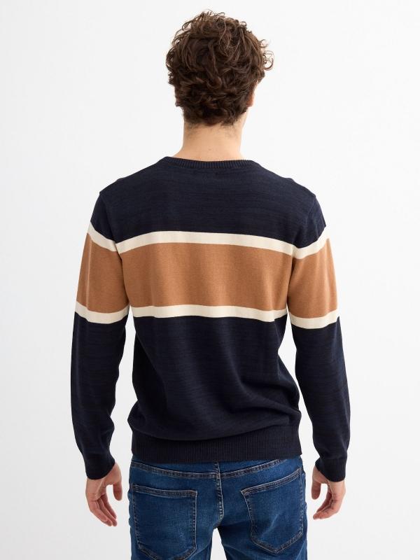 In Side Jersey Jaspeado Color Block