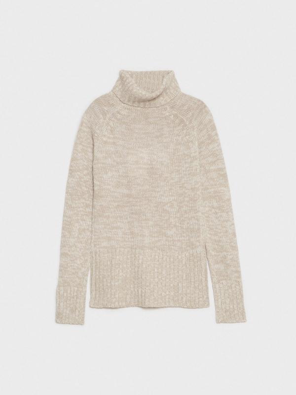 In Side Jersey Jaspeado Cuello Alto