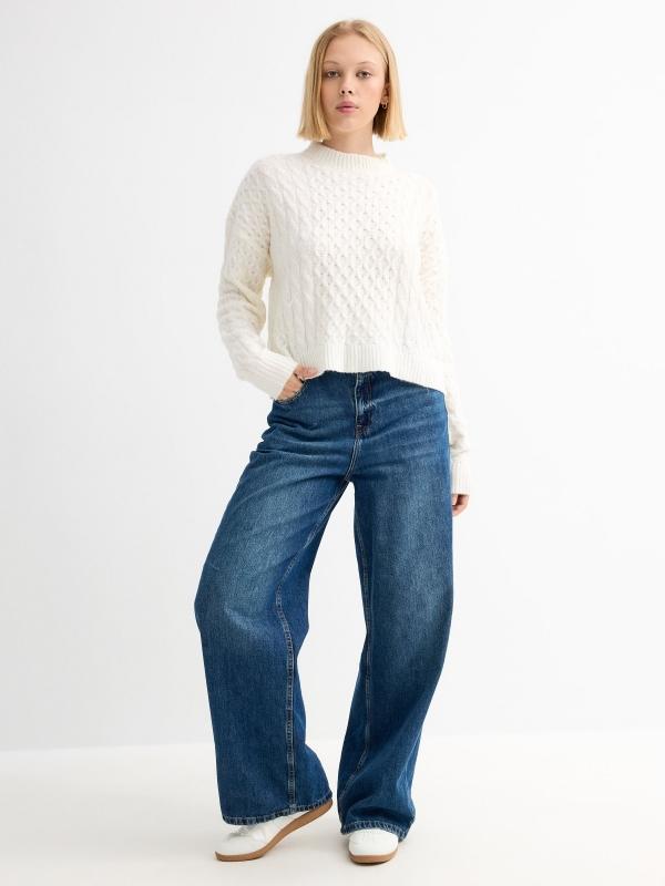 In Side Jersey Ochos Blanco