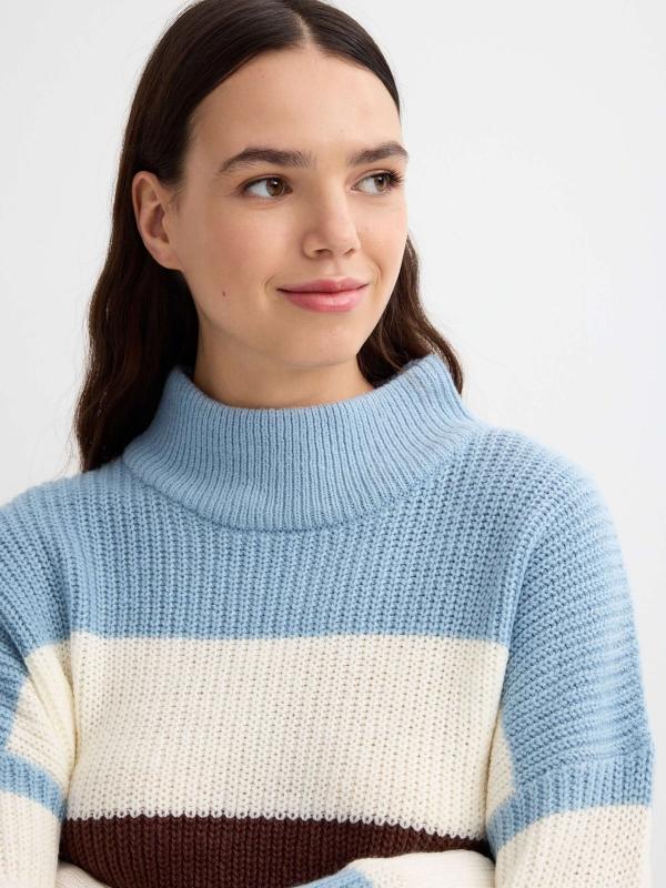 In Side Jersey Perkins Con Color Block