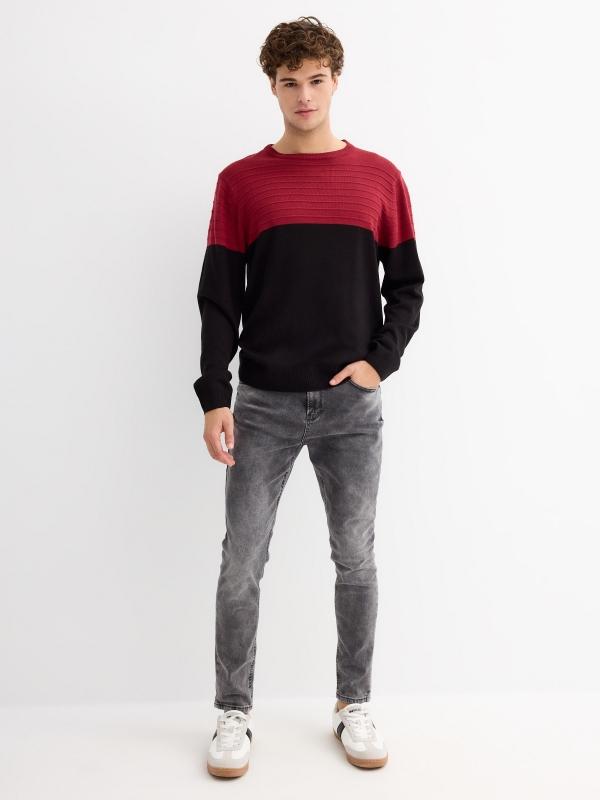 In Side Jersey Punto Combinado