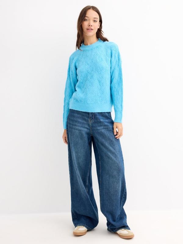 In Side Jersey Punto Cuello Redondo